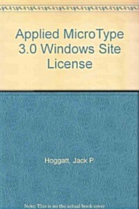 Applied Microtype 3.0 Windows Site License (Software, 5th)