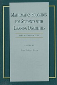 Mathematics Education for Students With Learning Disabilities (Paperback)