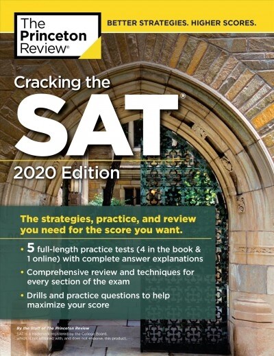 Cracking the SAT with 5 Practice Tests, 2020 Edition: The Strategies, Practice, and Review You Need for the Score You Want (Paperback)