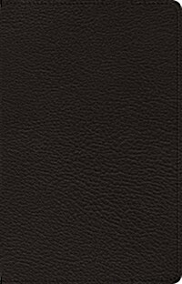 ESV Premium Thinline Bible (Goatskin, Black) (Leather)