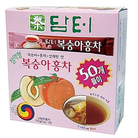 담터 복숭아홍차 (14g*50포)