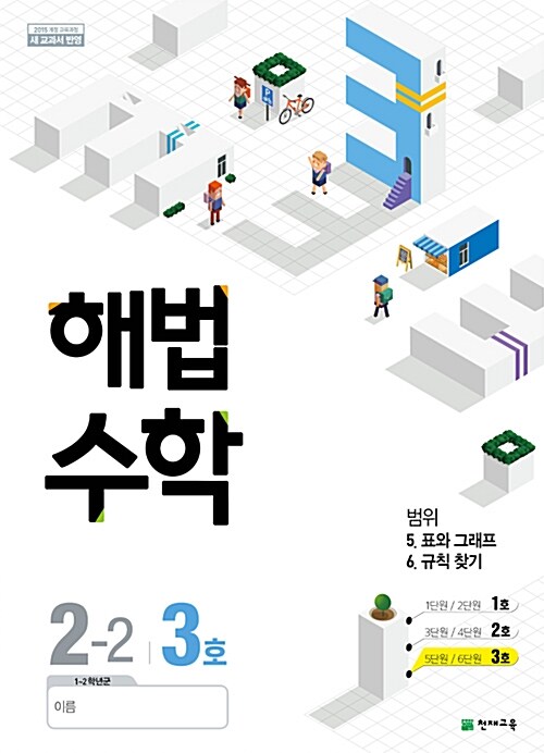 해법 수학 2-2 3호 (2018년)