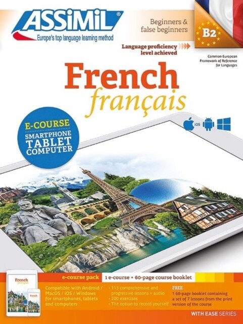 PACK APP-LIVRE FRENCH : Niveau atteint B2 Methode dapprentissage de franais pour anglophones (Package)