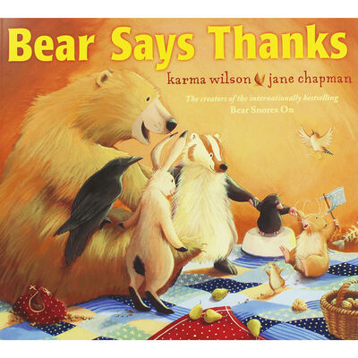 Bear Says Thanks (Paperback)