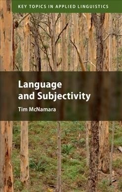 [중고] Language and Subjectivity (Paperback)
