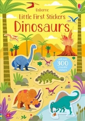 Little First Stickers Dinosaurs (Paperback)