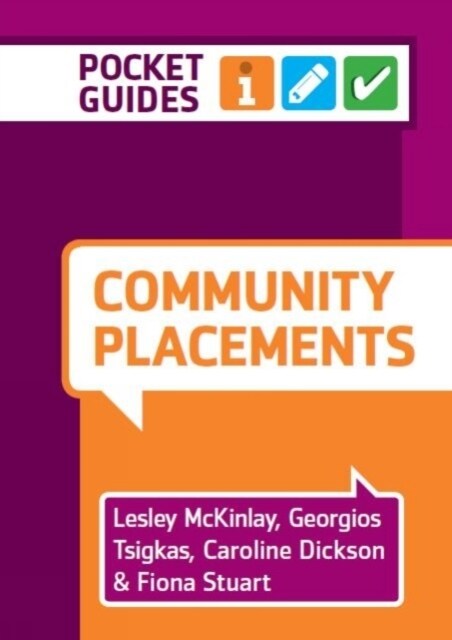 Community Placements : A Pocket Guide (Spiral Bound)