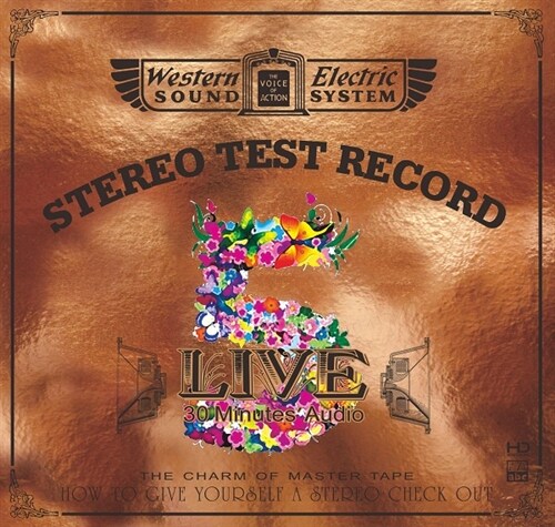 [수입] Western Electric Sound : Live 5 - 30 Minutes’ Audio Test CD (High Definition Mastering)