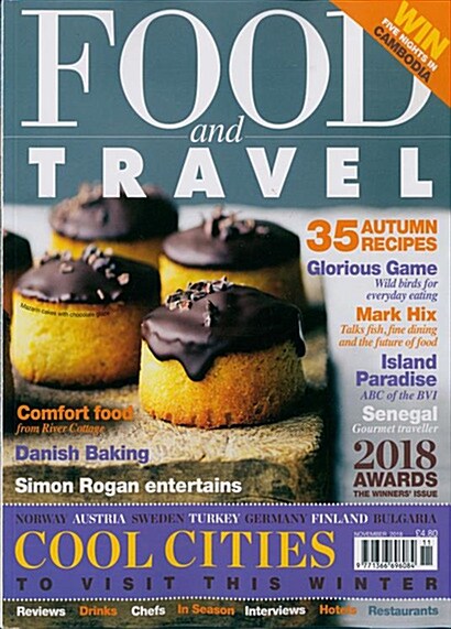 Food & Travel (월간 영국판): 2018년 11월호
