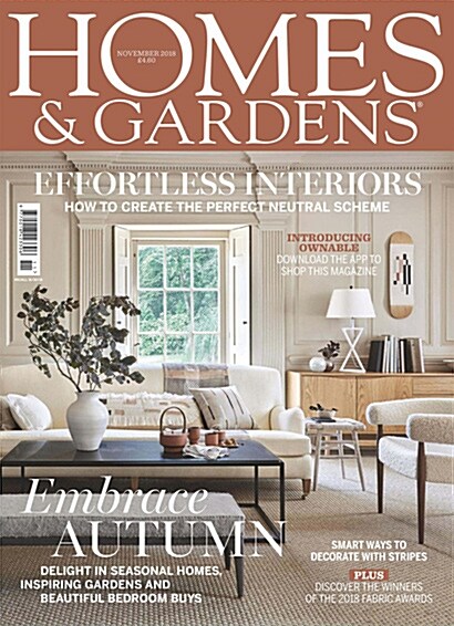 Homes & Gardens (월간 영국판): 2018년 11월호