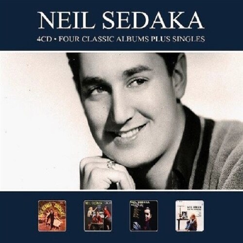 [수입] Neil Sedaka - 4 Classic Albums Plus Singles [디지팩 4CD]