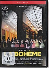 [수입] Antonio Pappano - 푸치니: 오페라 라 보엠 (Puccini: Opera La Boheme) (한글자막)(DVD) (2018)