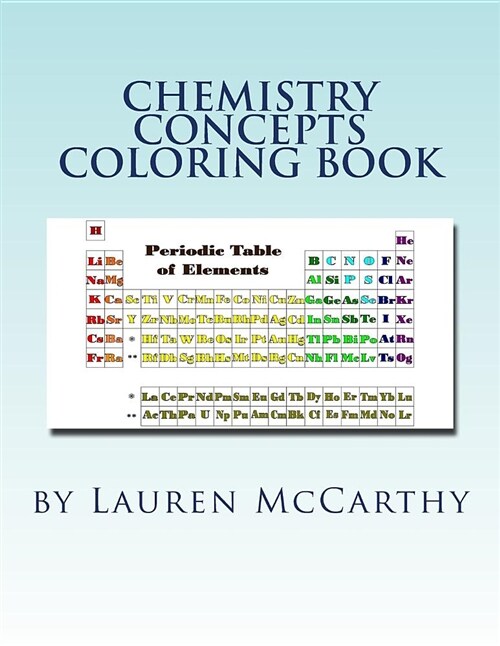 Chemistry Concepts Coloring Book (Paperback)