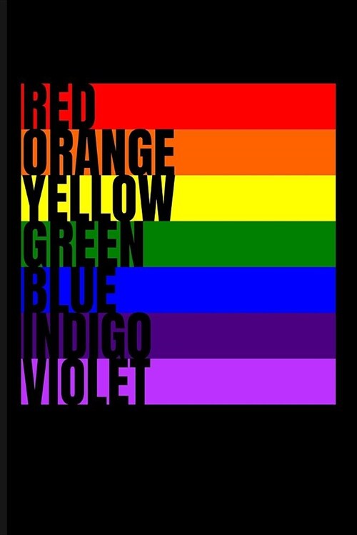 Red Orange Yellow Green Blue Indigo Violet (Paperback)