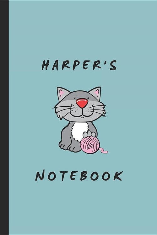 Harpers Notebook: Personalized Journal for Harper (Paperback)