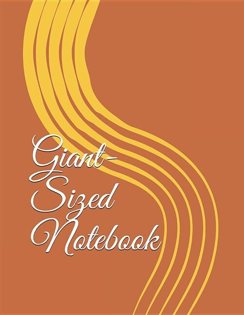 Giant-Sized Notebook: Big Notebook, Journal, 600 Pages, 300 Ruled Sheets (Paperback)