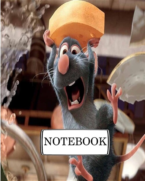 Notebook: Ratatouille: Pocket Diary, Lined pages (Composition Book Journal) (8 x 10) (Paperback)