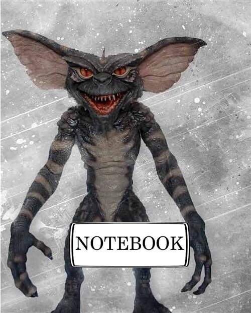 Notebook: Gremlin: Pocket Diary, Lined pages (Composition Book Journal) (8 x 10) (Paperback)