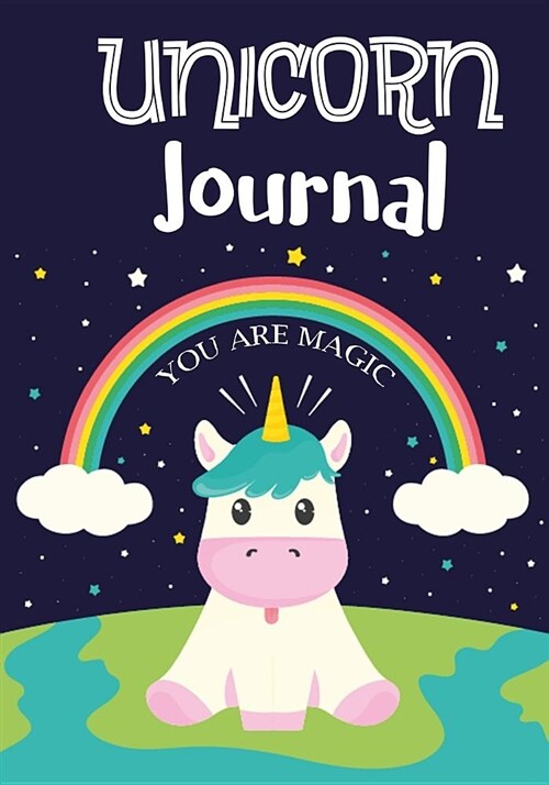 Unicorn Journal: Unicorn Notebook, Unicorn Journal, Inspirational Journal & Doodle Diary, Unicorn Diary to Write and Draw In, Compositi (Paperback)