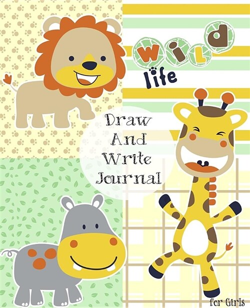 Draw and Write Journal for Girls: Creative Writing Drawing Journal for Kids, Primary Journal Notebooks Grades K-2 (Half Page Lined Paper with Drawing (Paperback)