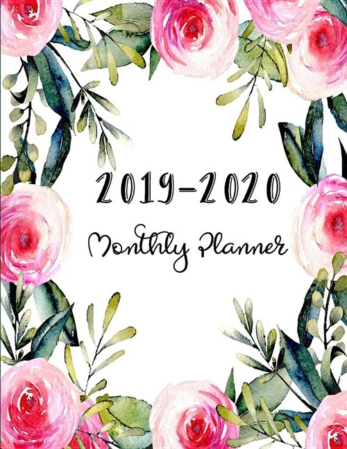 2019-2020 Monthly Planner: At a glance 24 Month Planner- The Happy Planner (Paperback)