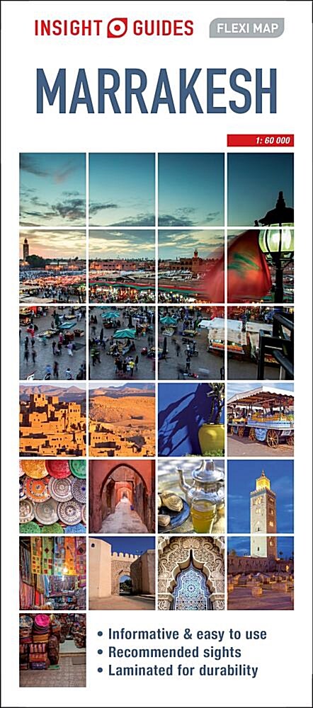 Insight Guides Flexi Map Marrakesh (Insight Maps) (Sheet Map, 4 Revised edition)