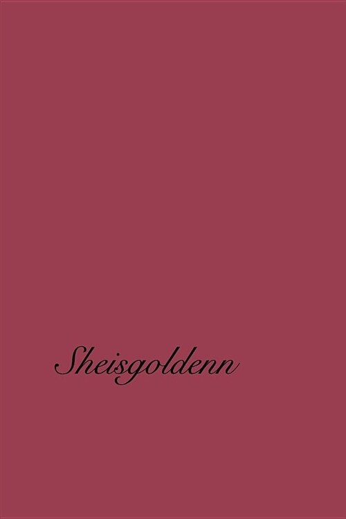 Sheisgoldenn (Paperback)