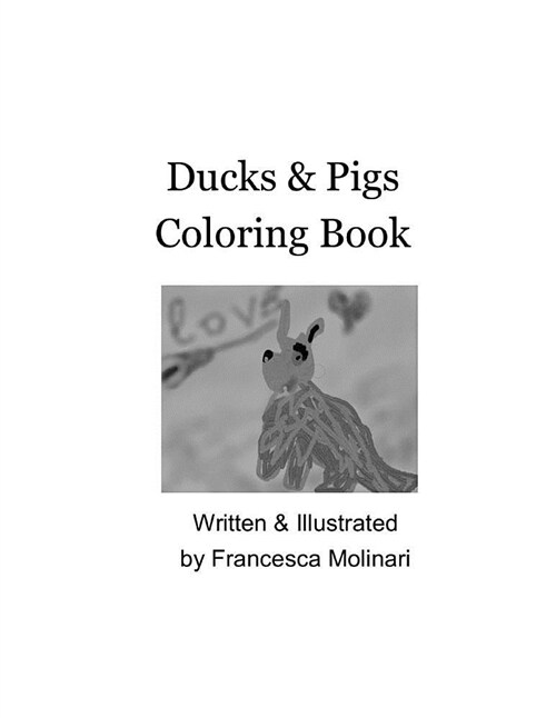 Ducks & Pigs Coloring Book (Paperback)