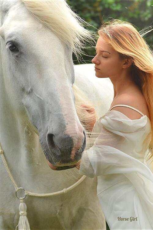 Horse Girl: Beautiful Journal / Notebook (Paperback)