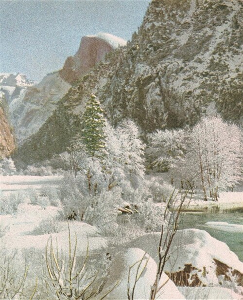 Mountains Winter Snowstorm Vintage Photo School Composition Book 130 Pages: (notebook, Diary, Blank Book) (Paperback)