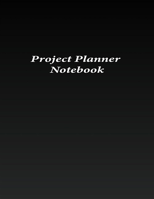 Project Planner Notebook: Ruled Business Meeting Book for Secretary and Professional Meeting, Record Organize Notes, Ideas, Follow Up, Project M (Paperback)
