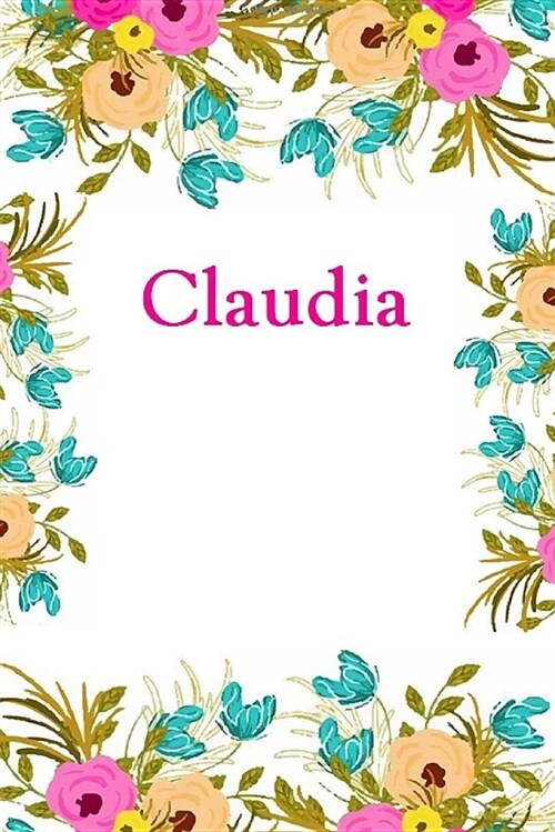 Claudia: Claudia Journal Diary Notebook (Paperback)