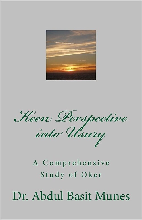 Keen Perspective Into Usury (Paperback)