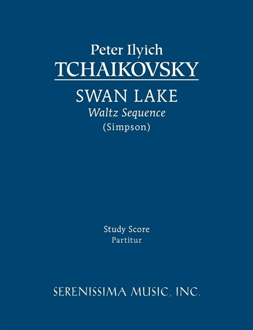 Swan Lake, Waltz Sequence: Study Score (Paperback)