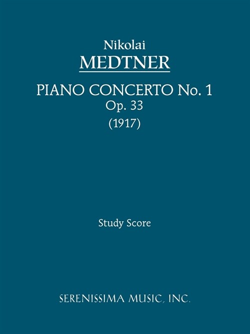 Piano Concerto No.1, Op.33: Study Score (Paperback)