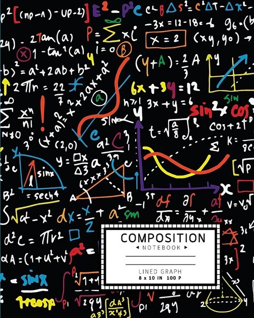 Lined Graph Composition Notebook: School Composition Books for Student Teacher Office Home School (Paperback)