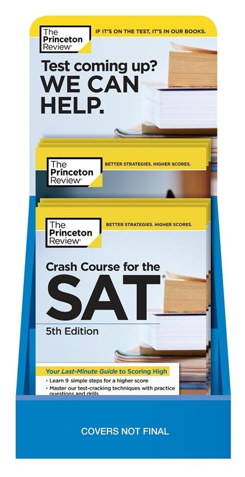 Tpr Crash Course SAT/ACT Display (Hardcover)