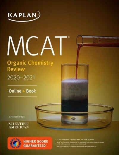 MCAT Organic Chemistry Review 2020-2021: Online + Book (Paperback)
