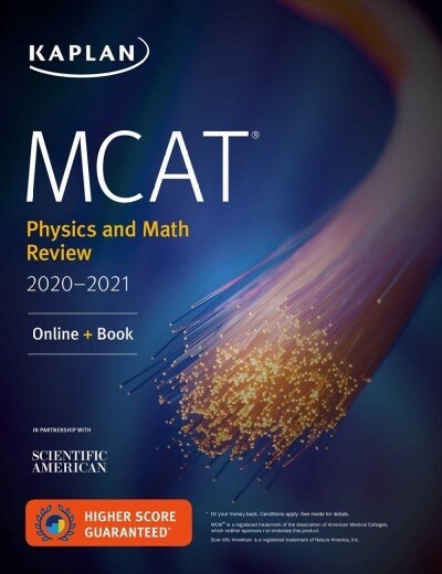 MCAT Physics and Math Review 2020-2021: Online + Book (Paperback)