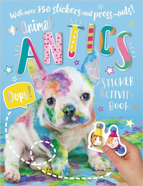 Animal Antics Sticker Activity Book (Paperback)