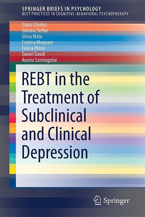 Rebt in the Treatment of Subclinical and Clinical Depression (Paperback, 2018)