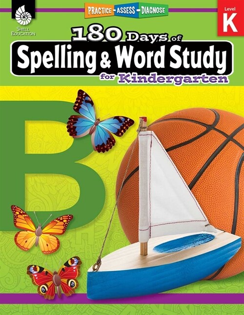 [중고] 180 Days of Spelling and Word Study for Kindergarten (Paperback)