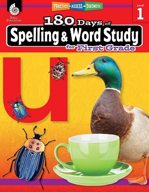 180 Days of Spelling and Word Study for First Grade: Practice, Assess, Diagnose (Paperback)