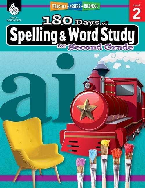 180 Days of Spelling and Word Study for Second Grade: Practice, Assess, Diagnose (Paperback)