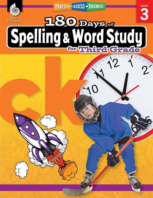 180 Days of Spelling and Word Study for Third Grade: Practice, Assess, Diagnose (Paperback)