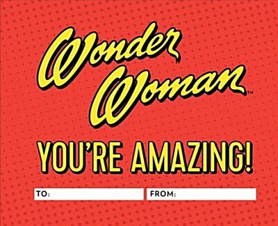 Wonder Woman: Youre Amazing!: A Fill-In Book (Hardcover)