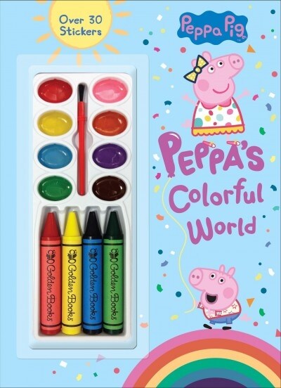 Peppas Colorful World (Peppa Pig) (Paperback)