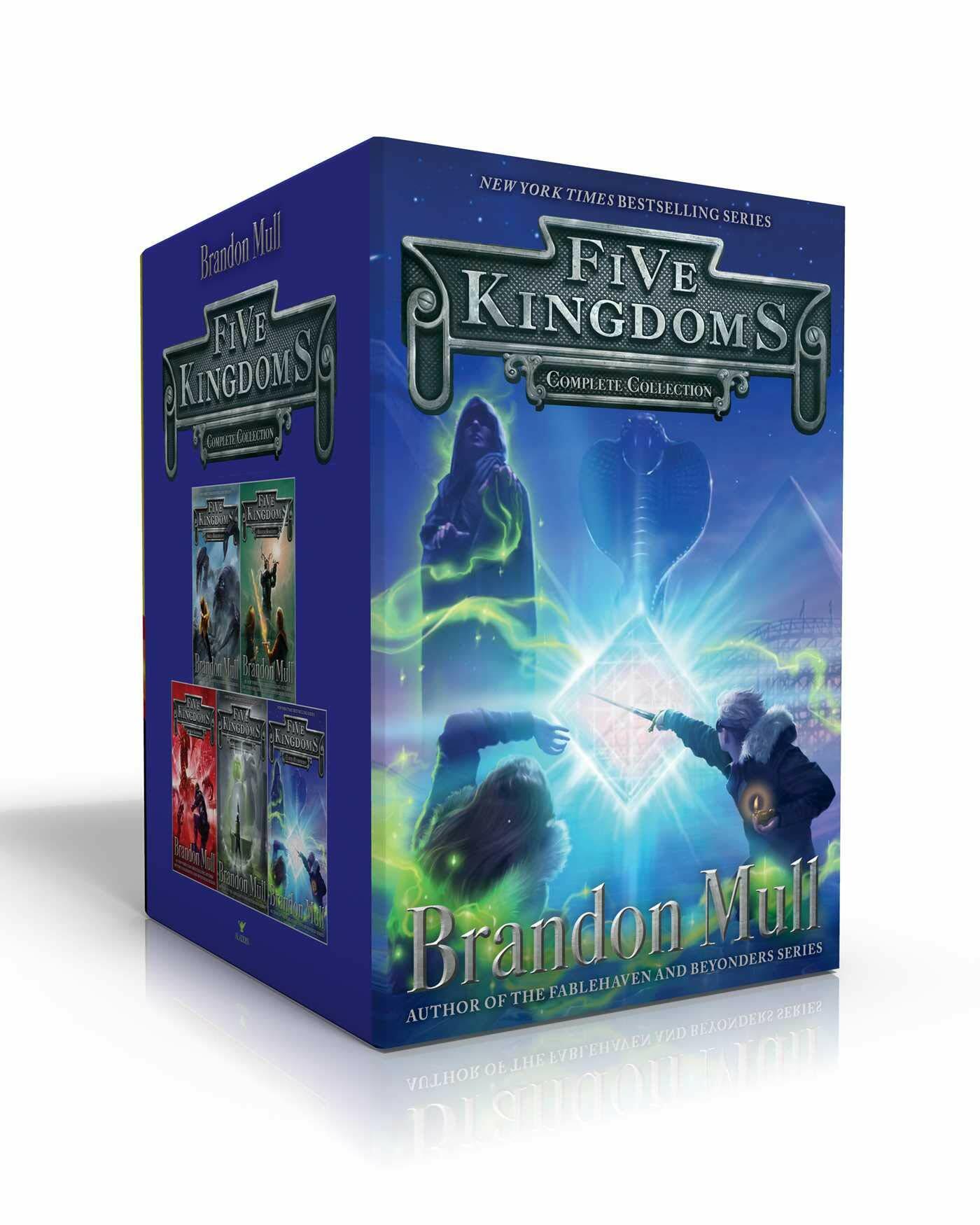 Five Kingdoms Complete Collection (Boxed Set): Sky Raiders; Rogue Knight; Crystal Keepers; Death Weavers; Time Jumpers (Boxed Set)