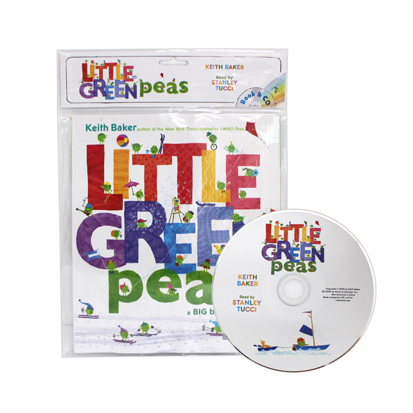 Little Green Peas [With Audio CD] (Paperback)