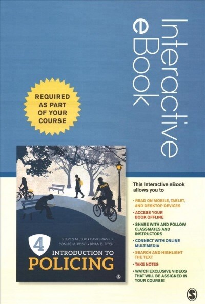 Introduction to Policing - Interactive Ebook (Pass Code, 4th)